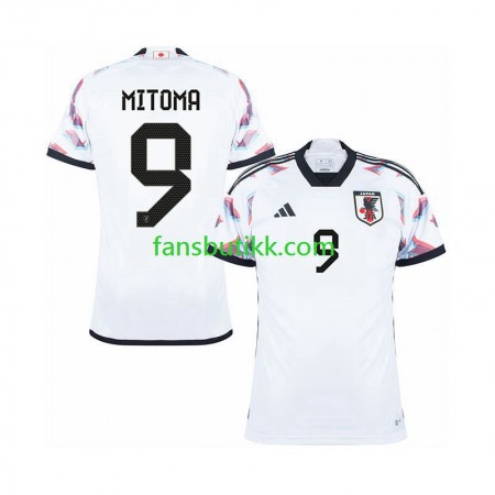 Fotballdrakt Japan MITOMA 9 Bortetrøye World Cup 2022 Kortermet